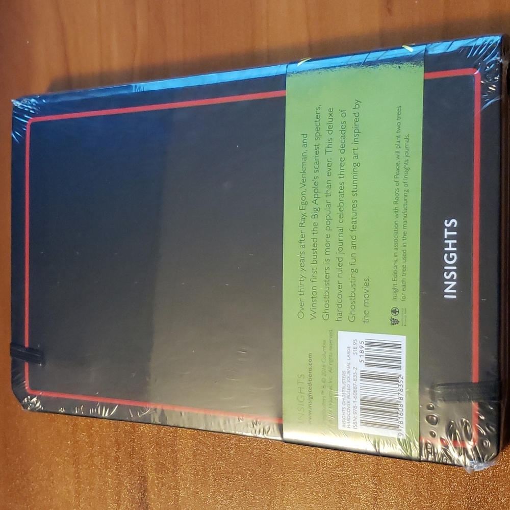 Journal Ghostbusters Hardcovered Ruled with Pocket - Picture 4 of 5